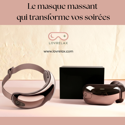 Masque occulaire anti-fatigue